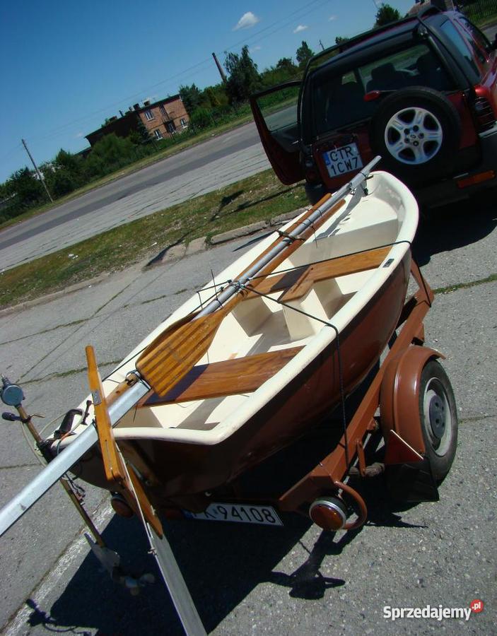 ŁÓDKA Figiel PRZYCZEPA Zarejestrowana Kalisz