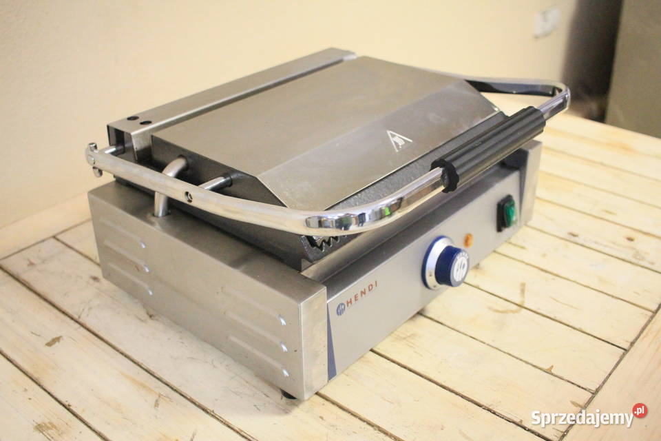 Grill kontaktowy PANINI ryflowany Hendi 263655 Pszczyna