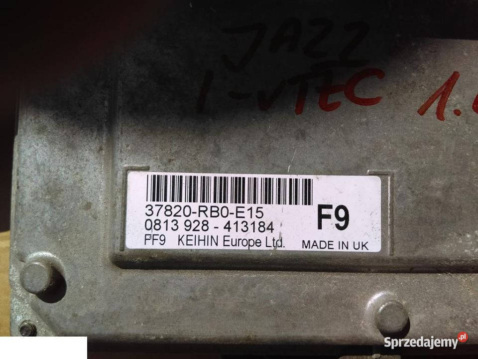 HONDA JAZZ 14 IVTEC KOMPUTER SILNIKA lubelskie Kozubszczyzna