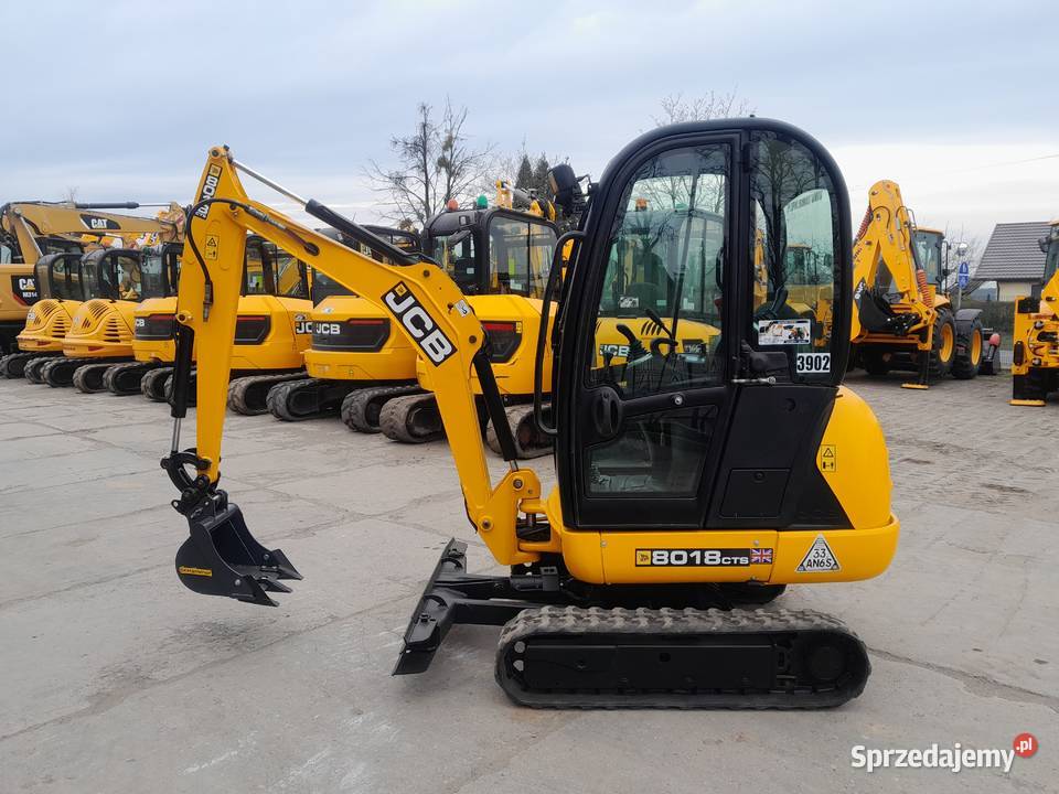 KOPARKA GĄSIENICOWA 18 TONY JCB 8018 CAT KUBOTA Krotoszyn sprzedam