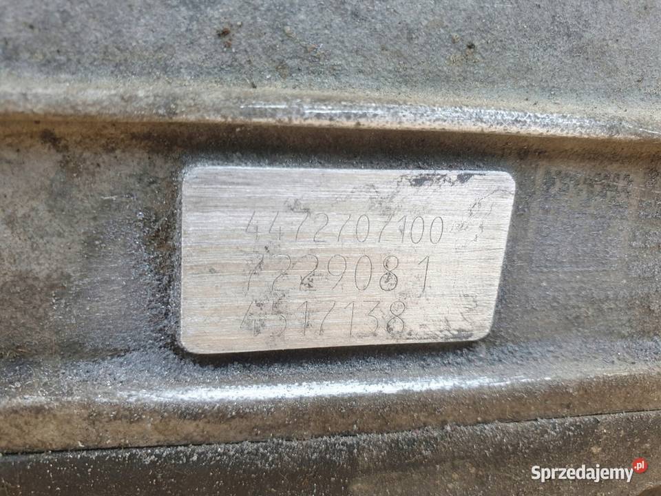 AUTOMATYCZNA SKRZYNIA BIEGÓW Mercedes Vito W447 Rudka