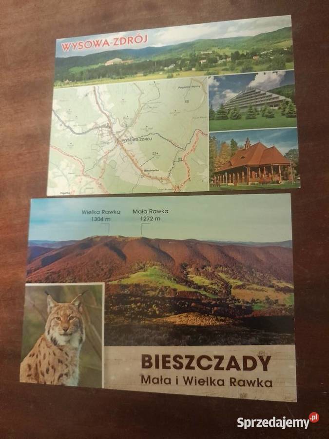 Pocztówki Bieszczady zachodniopomorskie Darłowo