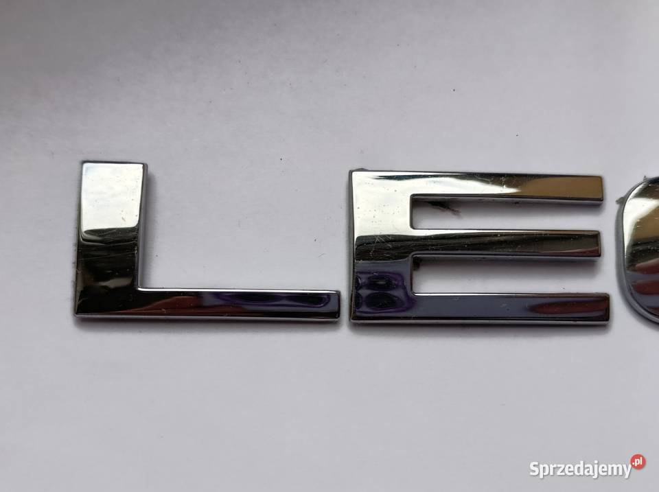 Napis emblemat Seat Leon II 0509r osobowe kujawsko-pomorskie Lipno