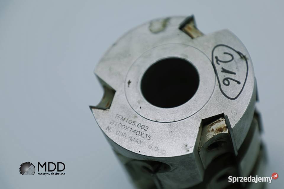 A216 Głowica aluminiowa 100x140x35 spiralna Łabuńki Pierwsze