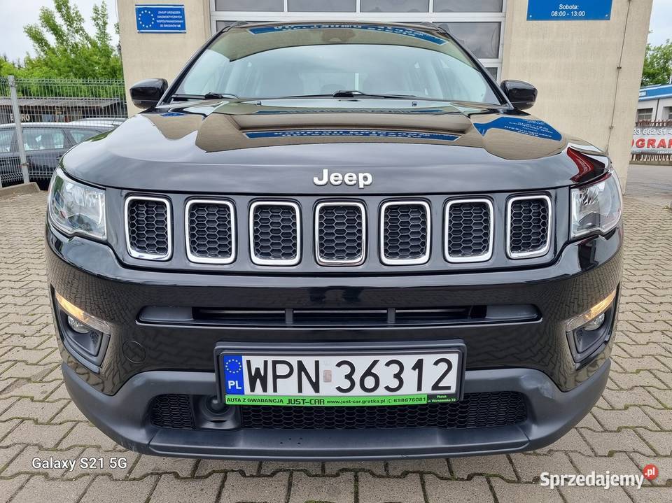 Jeep Compass 14 140 półskóry nawigacja kamera Płońsk