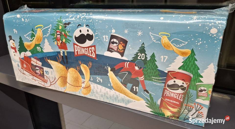 Kalendarz adwentowy z chipsami Pringles dolnośląskie Wrocław