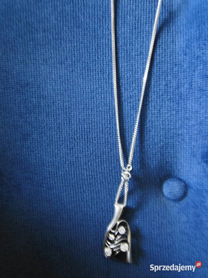 Długi masywny łańcuch srebro 925 Warszawa