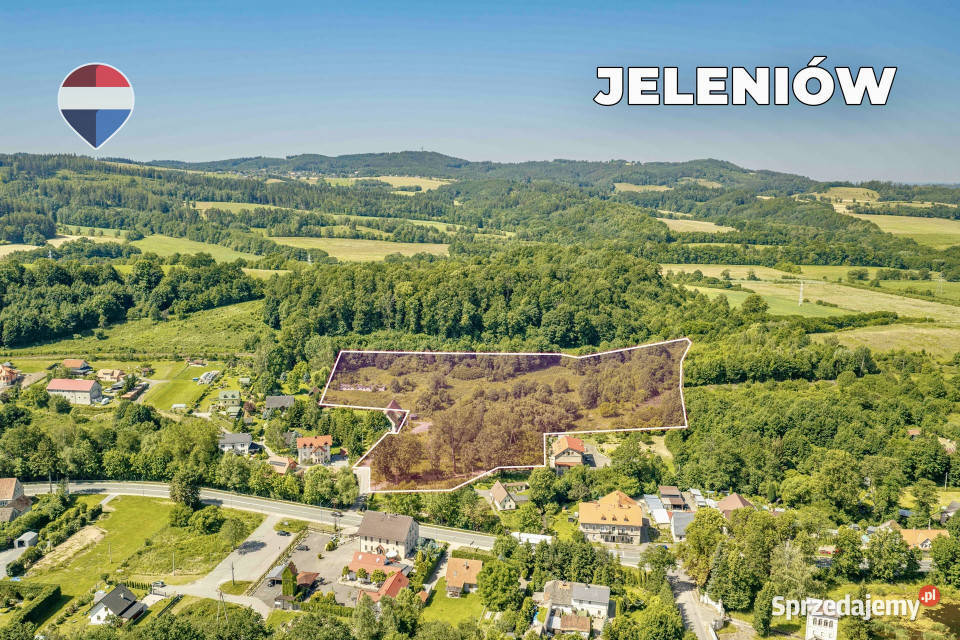 Na sprzedaż działka budowlana 23089 m Jeleniów