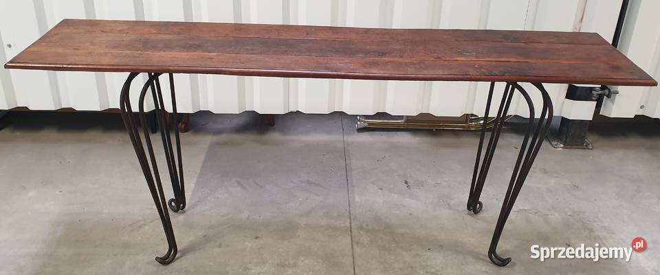 Antyk Konsola Stół przyścienny ręcznie wykonany sprzedam