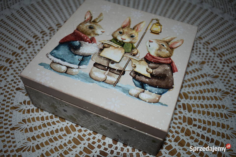 szkatułka rekodzieło decoupage mazowieckie Warszawa