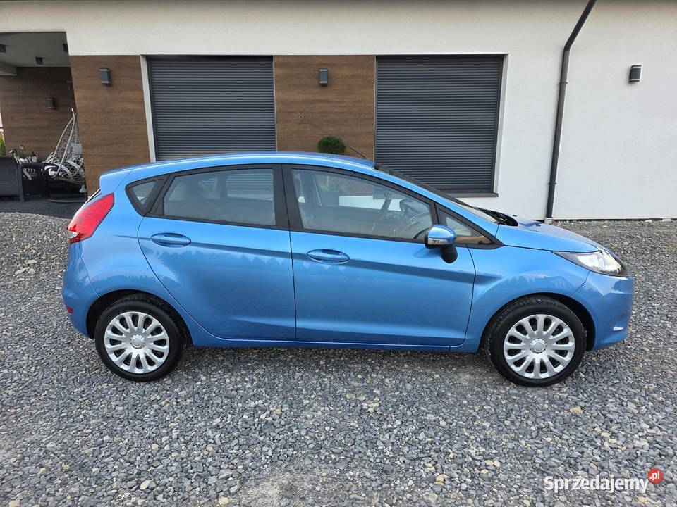 Ford Fiesta125 16V 82 TREND RATY GWARANCJA niebieski małopolskie