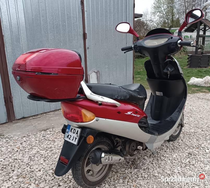 Skuter 50ccm Rok produkcji 2007 małopolskie Dąbrowa Tarnowska sprzedam
