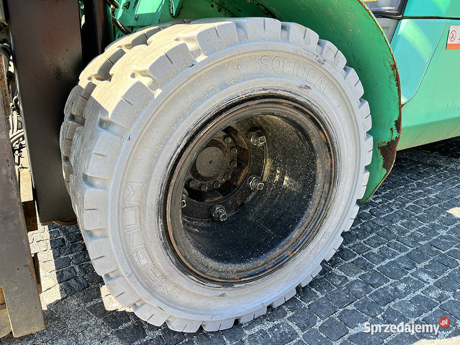 wózek widłowy Mitsubishi FD50NT 5 ton duplex 35 Kęty