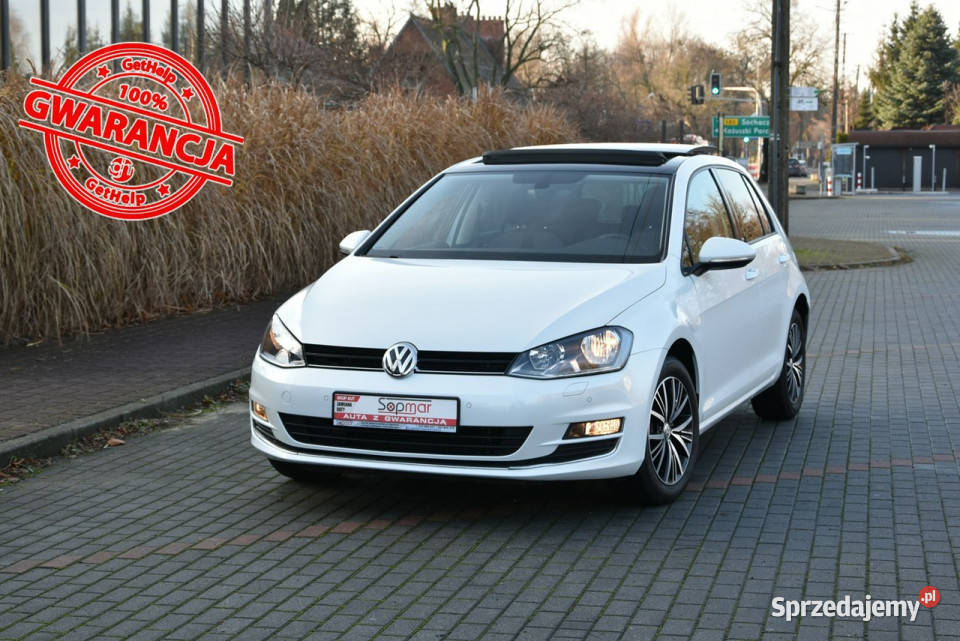 Volkswagen Golf Allstar 14TSi 125 Manual 2017r mazowieckie Kampinos