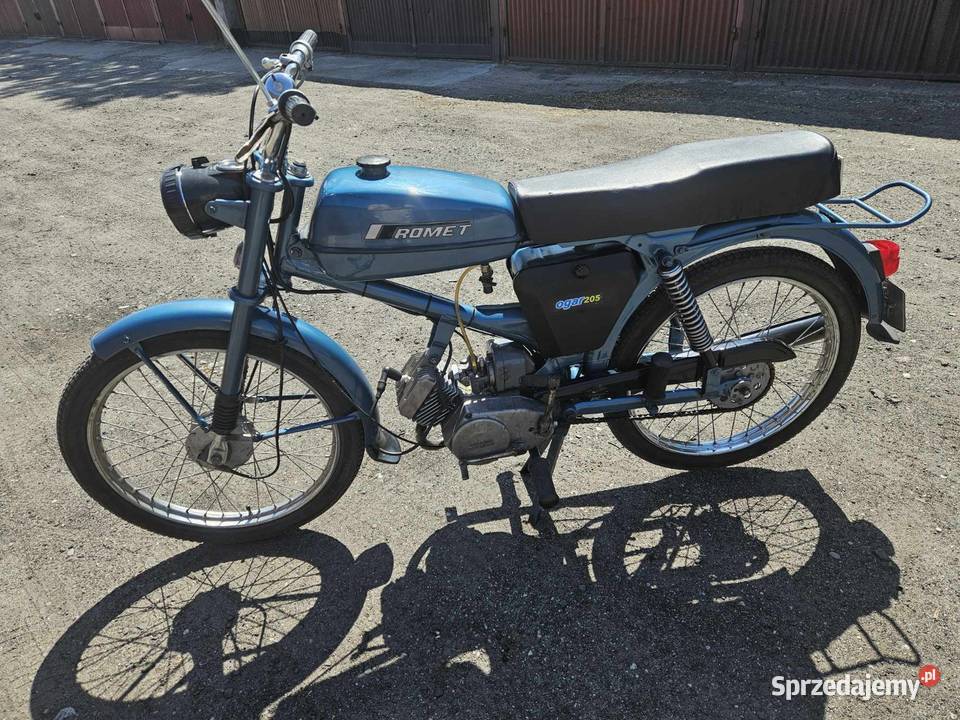 Romet Ogar 205 Zarejestrowany Sprawny Remoncie niebieski Sztum sprzedam