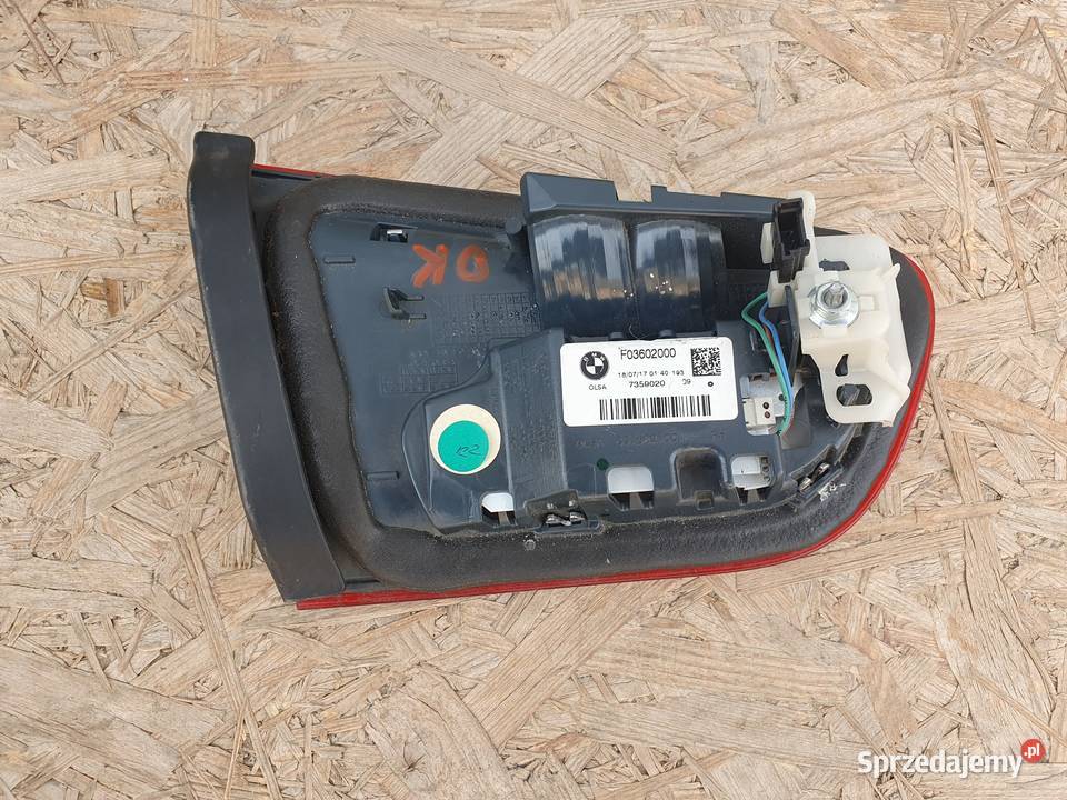 BMW 1 F20 F21 LIFT LCI LAMPA PRAWA TYLNA PRAWY Międzychód sprzedam