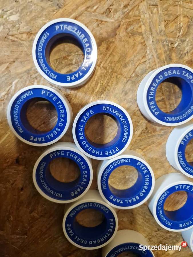 Taśma PTFE 12mmx0075mm 10m122400 wielkopolskie Głogowa