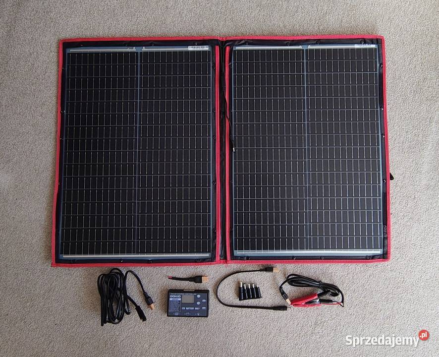 Składany panel solarny Dokio 110W sprzedam
