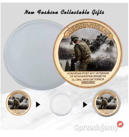 Kolekcjonerski zestaw upamiętniający weteranów mazowieckie Warszawa sprzedam