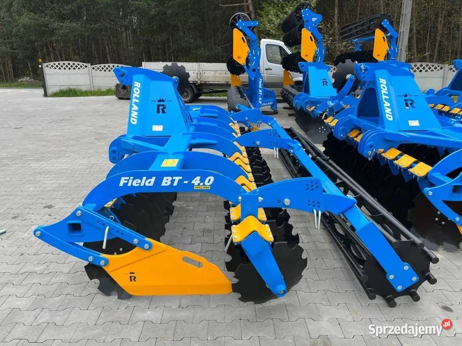 Brona talerzowa 4 m wał rurowy fi500mm Przedbórz