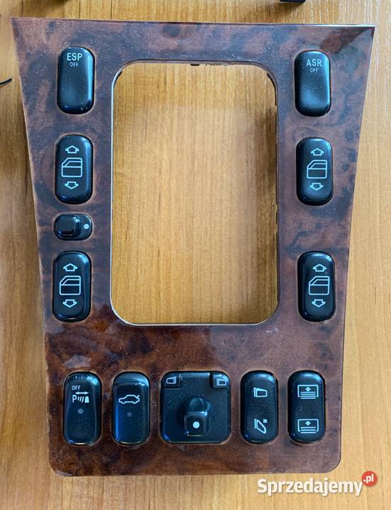 Ramki radia COMAND 2 DIN lewarka Mercedes W210 Rzeszów