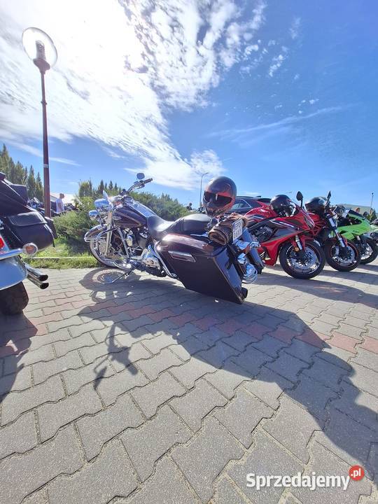 Harley davidson Road king cruiser Harley-Davidson Motoryzacja Poddębice