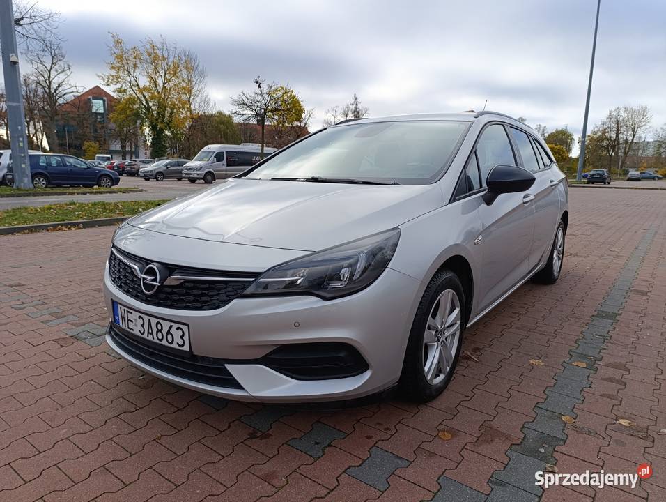 Opel Astra 12 131 2021r nieuszkodzony wielkopolskie Piła