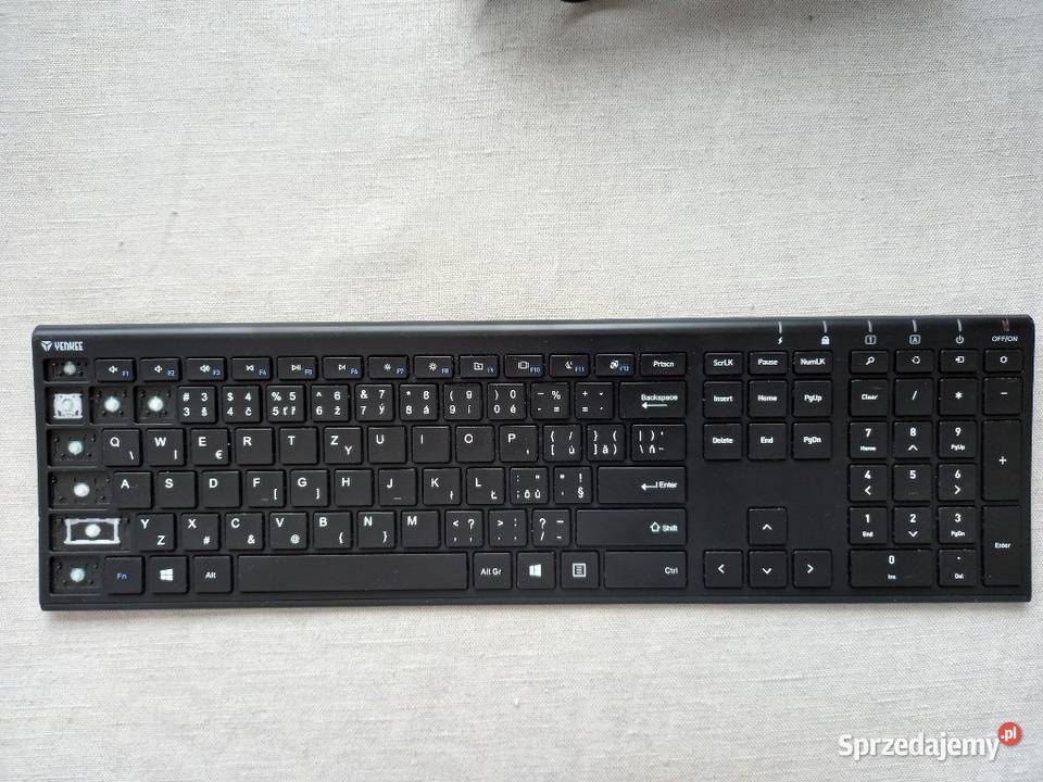 Klawiatura Yenkee YKB 2000 SCBK bezprzewodowa Klawiatury i myszy Tomaszów Lubelski