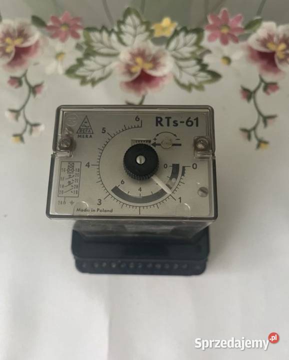 Przekaźnik czasowy RTS61 220V 50Hz 5A refa mera wielkopolskie Poznań