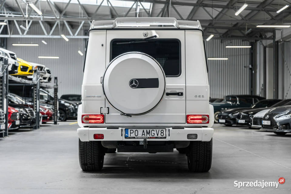 Mercedes G 63 AMG V8 571 Salon Brabus 36 000 elektryczne lusterka Węgrzce