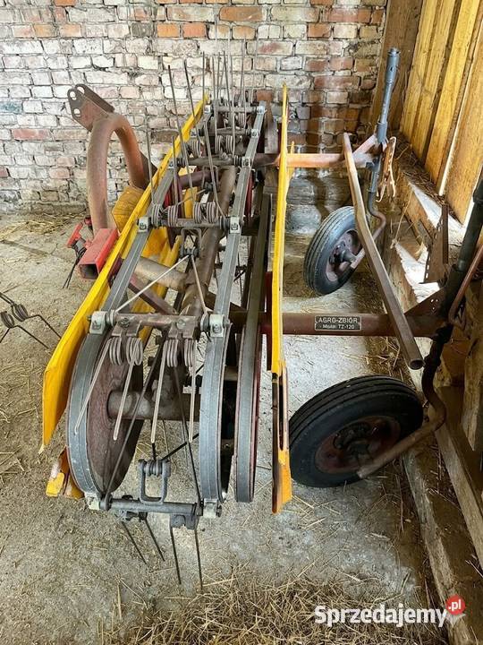 Przegrabiarka Taśmowa przetrząsarko zgrabiarka Bukownica