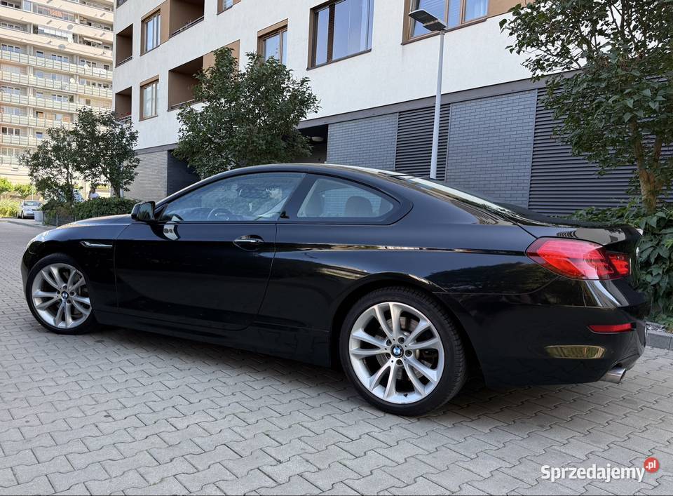 BMW 6 F13 Coupe 640d 313 Bezwypadkowy garażowany Seria 6 Warszawa sprzedam