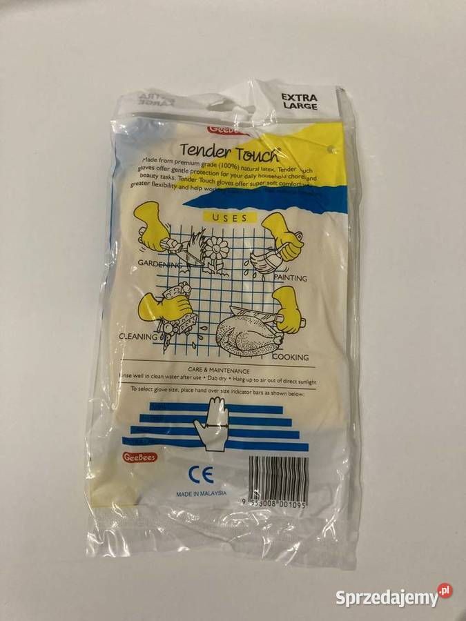 Rękawice gumowe GeeBees Tender Touch 5 par Pozostałe Rokietnica