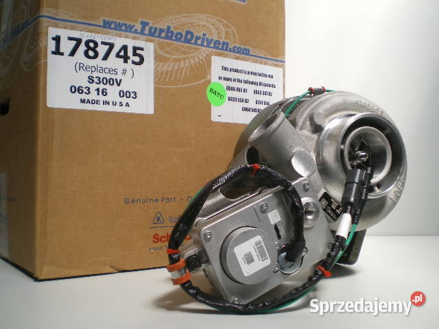 Nowa turbosprężarka SCHWITZER 177291 177381 Siedlce