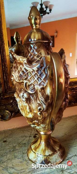 Złocona Amfora z Amorkami