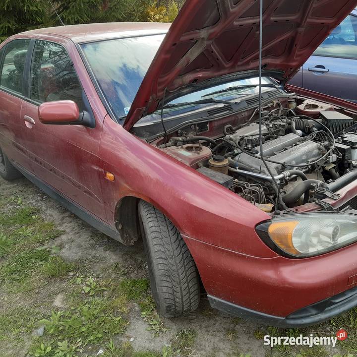 Nissan Primera p11 00r benzyna całość części 1600cm3 Biała Podlaska
