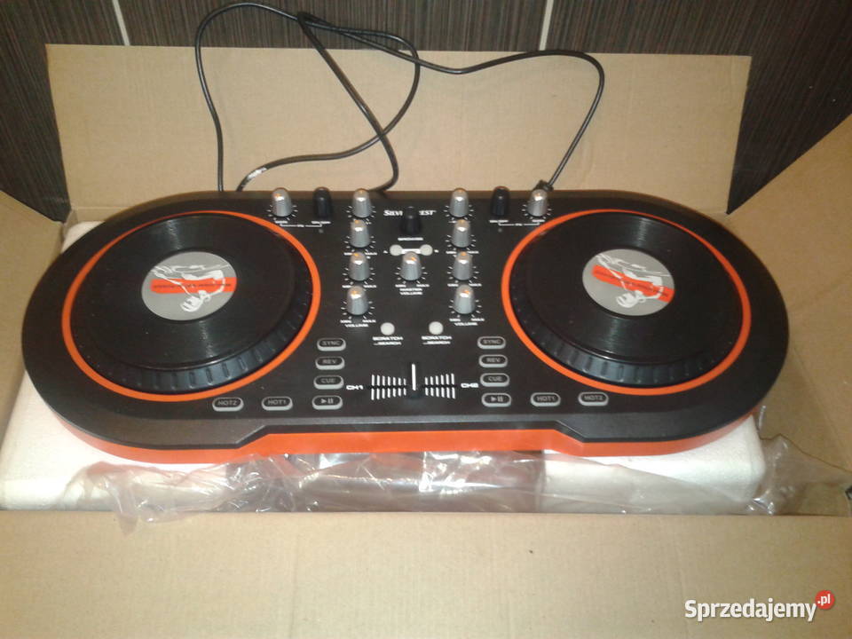 Kontroler DJ USB silvercrest sdj 100 A1 dj mixer łódzkie Łódź