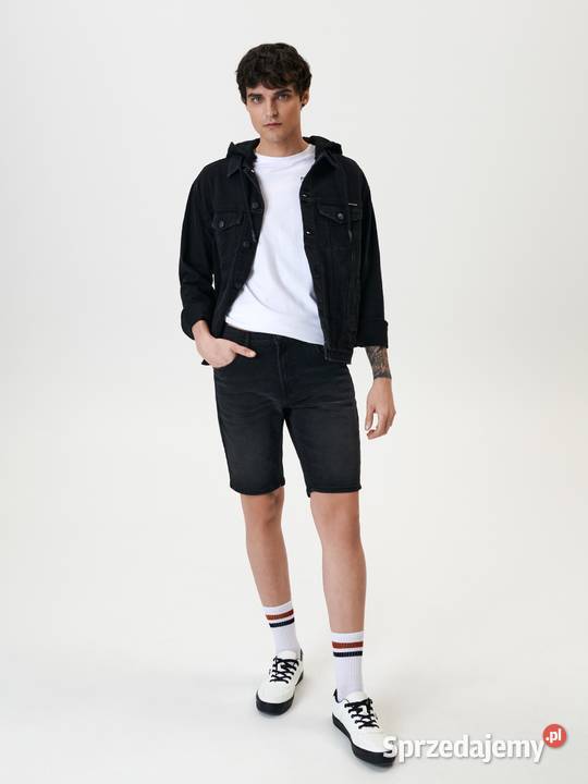 biały tshirt męski Sinsay