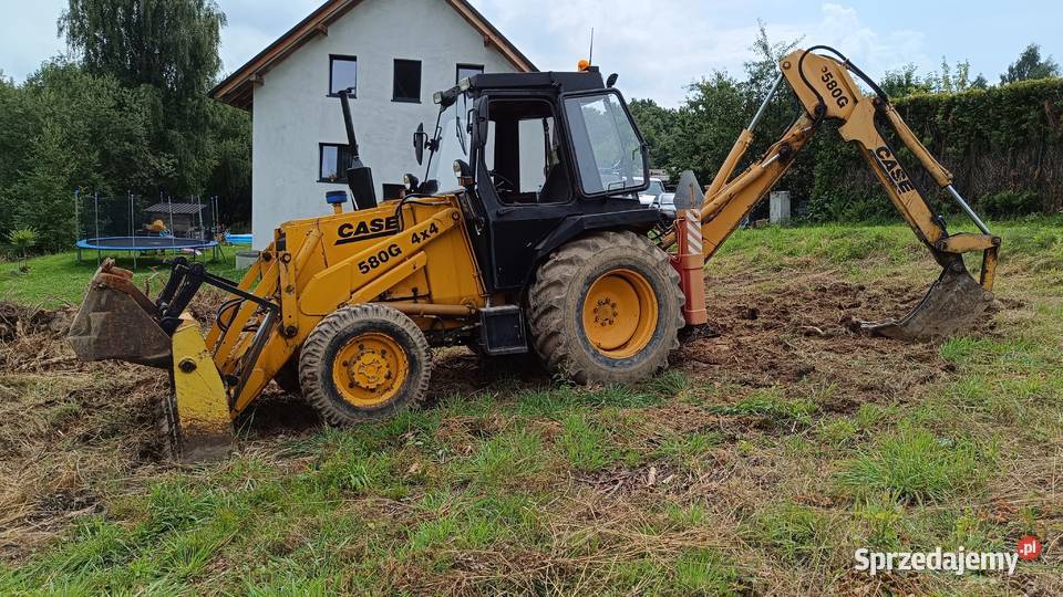 Koparko ładowarka Case 580G 4x4 Koparko ładowarki Dobczyce
