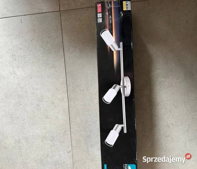 Nowa lampa sufitowa LED Eglo vedra 3x35W Chrom Częstochowa