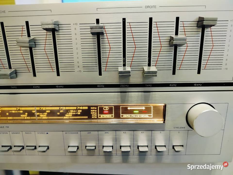 Tosca 303 przestrojone 88108 mHz plus korektor Mińsk Mazowiecki