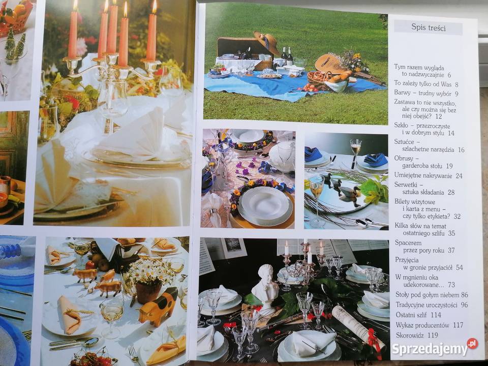 Sztuka nakrywania do stołu Rok wydania 1999 Mielec