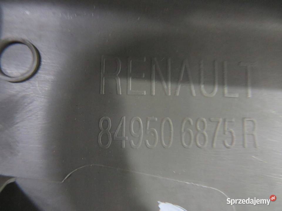 OSŁONA SŁUPKA PRAWA RENAULT ZOE Podszybia