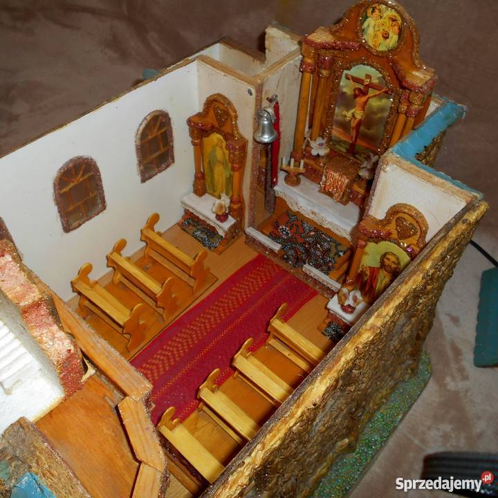 Sprzedam ręcznie wykonaną makietę Kościoła podkarpackie sprzedam