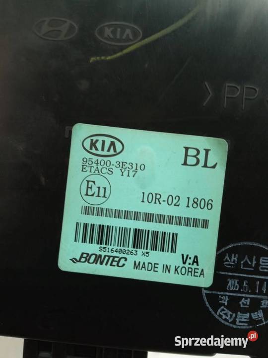 MODUŁ 954003E310 10R021806 Kia Sorento I