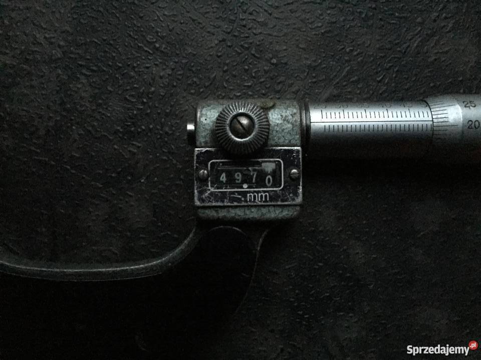 Mikrometr 2550001mm z licznikiem Czarnożyły