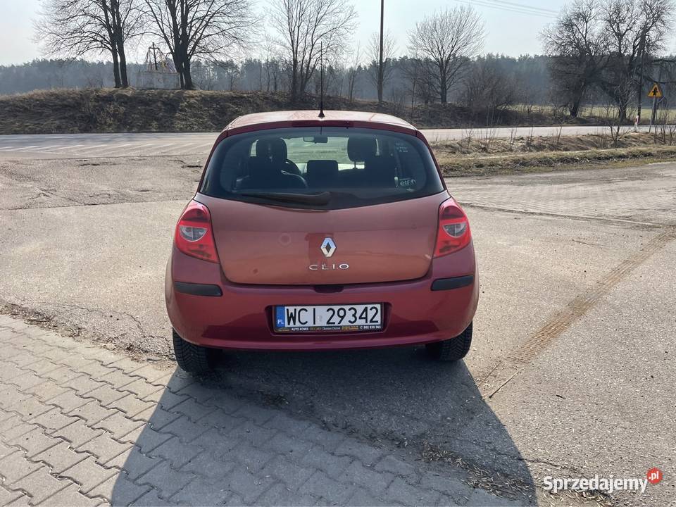 Renault Clio 2007r 14Benz LPG Klima Zamiana sprowadzony Rutki-Kossaki