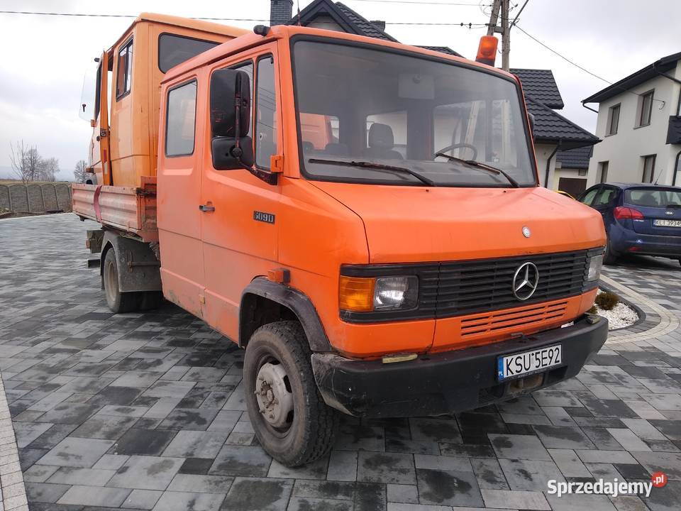Mercedes 609 dmc 3500 wywrotka 3str 7osob Bieliny