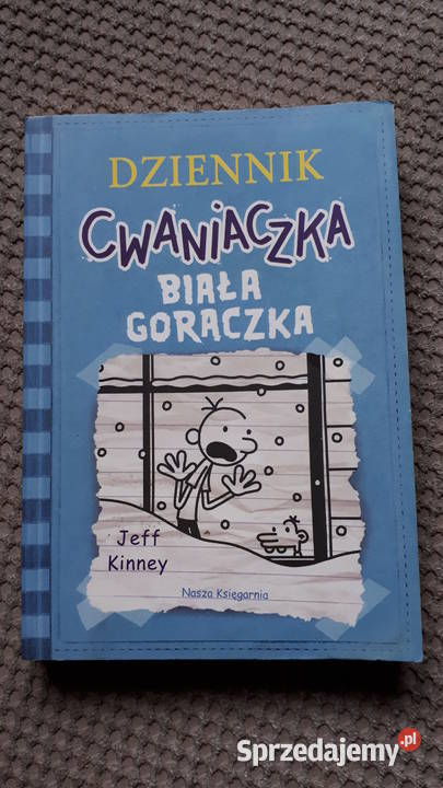 Dziennik cwaniaczka Biała gorączka Jeff Kinney małopolskie Kraków