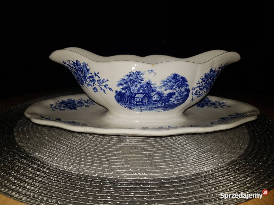 Sosjerka Porcelana Francuska Sarreguemines wielkopolskie